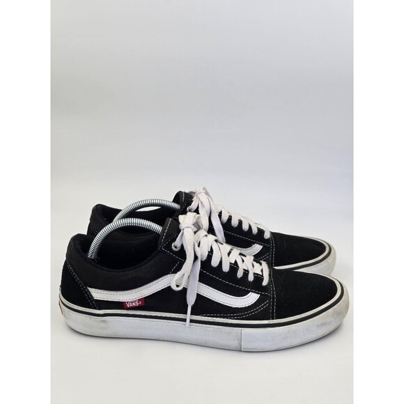 Vans Black and White Sneakers - Picture 1 of 8